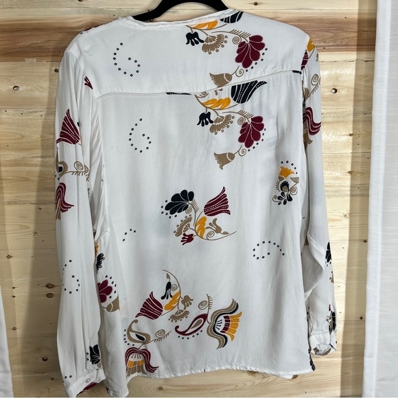 Maje floral pop over blouse - Picture 6 of 9